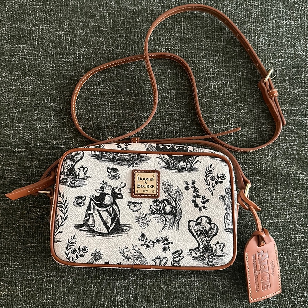 Dooney & Bourke Alice in Wonderland Camera Bag NWT (removed) Disney